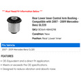 thumbnail image 2 of Rear Lower Inner Control Arm Bushing - Compatible with 2007 - 2009 Mercedes-Benz GL320 2008, 2 of 2