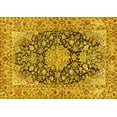 thumbnail image 1 of Ahgly Company Indoor Rectangle Persian Yellow Traditional Area Rugs, 8' x 12', 1 of 4