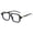 C4-Black Frame White Lens, variant on 70s 80s 90s Trendy Oversized Sunglasses for Women Men Fashion Shield Aviator Sun Glasses UV400 Protection Goggles