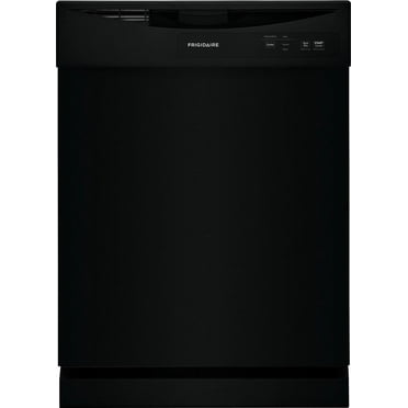 Frigidaire 24" Wide Front-Control Dishwasher, Black