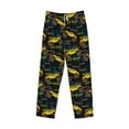 thumbnail image 4 of Sigee Monster Truck1 Print Men's Pajama Pants - Soft Lounge Sleep Bottoms with Elastic Waistband and Pockets-XX-Large, 4 of 9