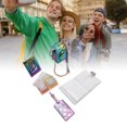 thumbnail image 1 of Camera Protective Case with Photo Album and Boarding Pass - PU Leather Bag for Mini12, 1 of 7