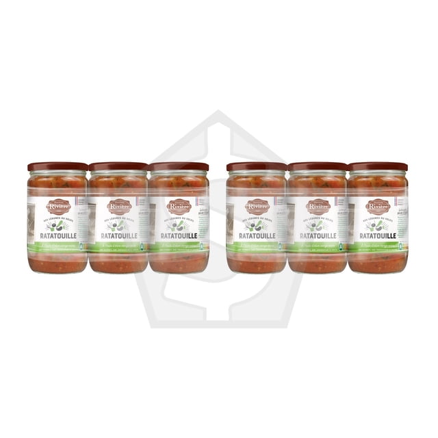 Maison Rivire Ratatouillee Vin - Lot de 2