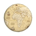 thumbnail image 2 of Easygdp World Map Wheel Sun Guard, Spare Tire Cover,Universal Trailer Suv Truck Camper Travel,Easy To Install And Remove -16 Inch, 2 of 9