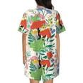 thumbnail image 3 of Xecao Mushroom and Frogs print Swimsuit for women, Summer-ready, sporty style.Quick-dry fabric. Many sizes & colors., 3 of 9