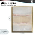 thumbnail image 4 of Stupell Industries Mid-Century Restful Misty Landscape Gold Floating Frame Canvas Art, 17 x 21, by Lanie Loreth, 4 of 8