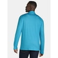 thumbnail image 4 of Birdie Bound Men's and Big Men’s Quarter Zip Active Top with Long Sleeves, Sizes S-3XL, 4 of 5
