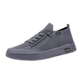 thumbnail image 2 of NexTorq Men's Breathable Running Shoes Mesh Low Top Casual Slip-On Outdoor Sports Sneakers Gray 44, 2 of 7