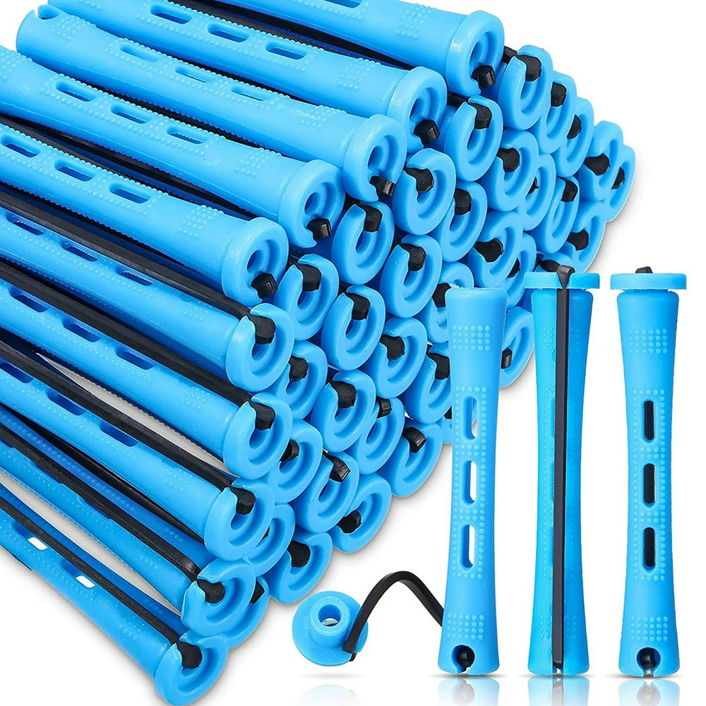 60pcs Hair Perm Rods Cold Wave Rod Curlers Rollers for Salon Home