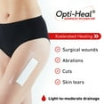 thumbnail image 4 of Neo G Opti-Heal Silicone Postsurgical Sterile Dressings, 2 Count FSA/HSA Eligible, 4 of 6