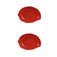 thumbnail image 2 of Cateissary Bandeja de aperitivos de dulces Cesta de frutas Mano de obra fina Accesorios para el hogar Tamaño compacto Suministros de boda Rojo 2piezas, 2 of 6