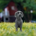 thumbnail image 6 of 11 inch Clever Resin Dog Figurine for Yard and Garden Gray Retriever Statue Retro Detail Sculpture Extraordinarily Life-Like Labrador Dog Statue Home Decor Amazing Likeness Hand Painted Resin, 6 of 6