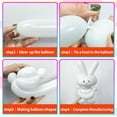 thumbnail image 6 of ZHUYING 260 Long Balloons 200 Pack Black Twisting Animal Balloons Thickening Latex Modeling Long Magic Balloons for Animal Model Halloween Weddings Birthdays Festival Party Decorations, 6 of 9