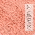 thumbnail image 5 of Kitchen Washcloths Dish Towels Fiber 2 Pcs Absorbent Double Layer Scouring Pad Sided Water Washing Cleaning Red, 5 of 6