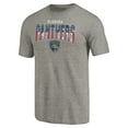 thumbnail image 2 of Men's Heathered Gray Florida Panthers Freedom Tri-Blend T-Shirt, 2 of 3