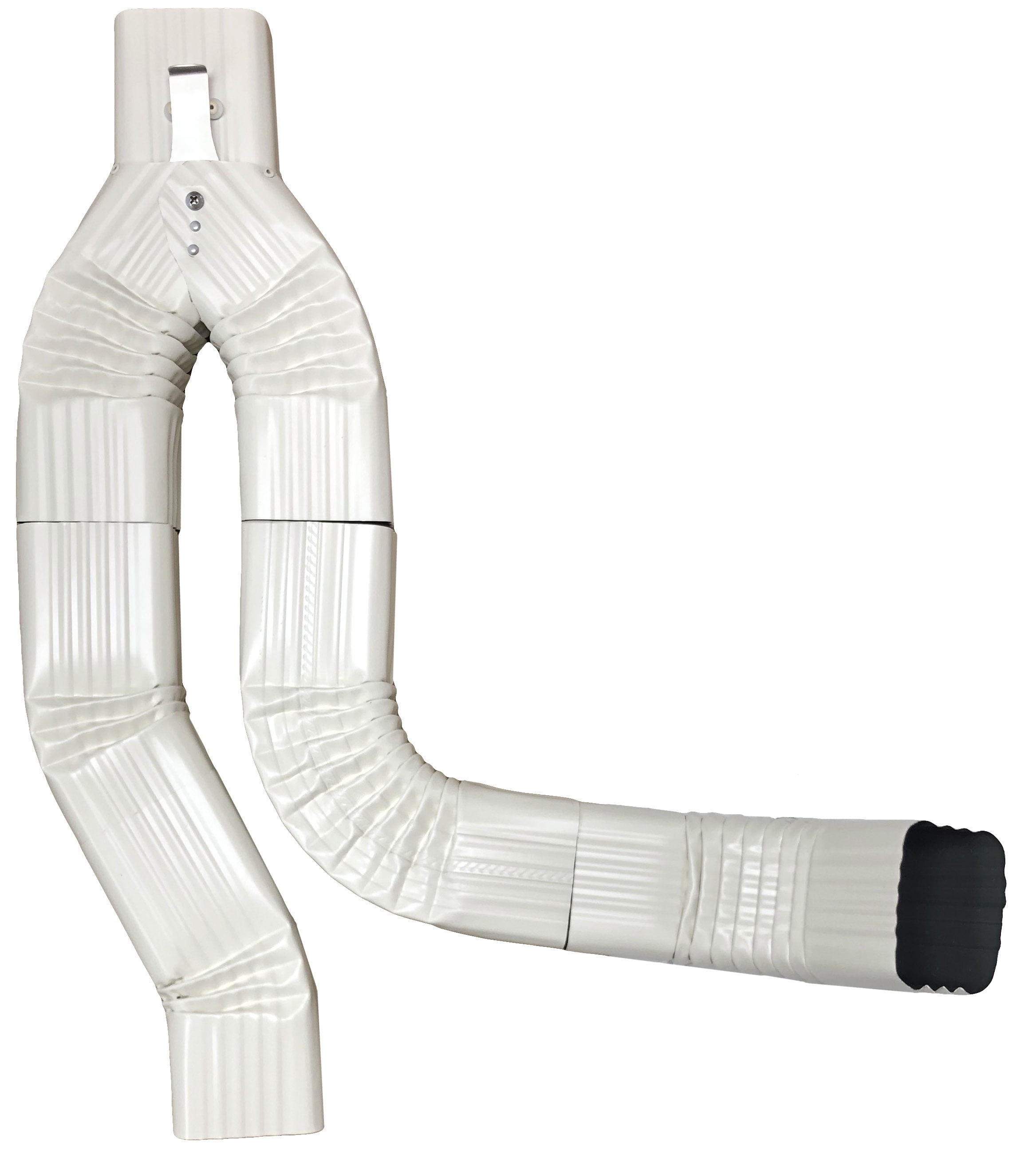 Offset Downspout Diverter for Rain Barrels (2X3, LINEN)