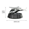 thumbnail image 4 of HBBKVI Solar Helicopter Car Aromatherapy Decoration Solar Rotating Helicopter Aromatherapy Diffuser Room Decor Desk Decor, 4 of 6