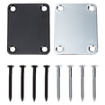 thumbnail image 1 of 4 Sets Guitar Neck Plates Neck Plate Fix Guitar Neck Joint Boards Guitar Reinforcement Boards, 1 of 8