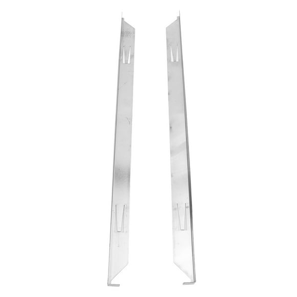 Stainless Steel Stove Gap Covers,Stove Gap Guards Range Trim Kit Heat Resistant Left Right Easy To Clean Kitchen Stove Counter Gap Filler(194.1x194.1in)