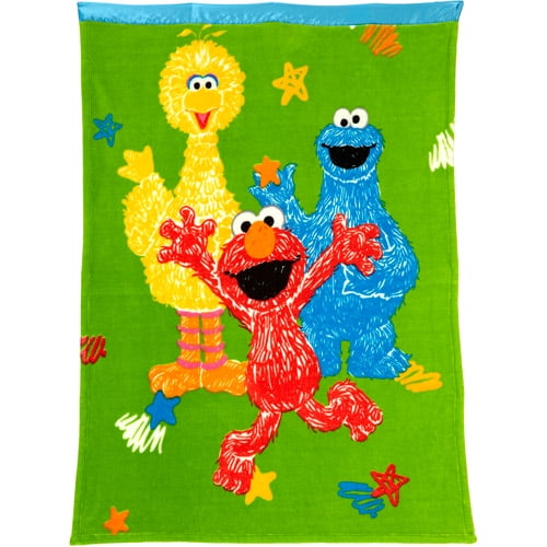 Sesame Street Toddler Blanket