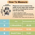 thumbnail image 2 of Unique Bargains 4pcs Dog Shoes Breathable Mesh Dog Shoes Dog Boots Paw Protectors Black Size 6 Width 2.55", 2 of 7