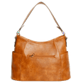 thumbnail image 2 of Large Capacity Shoulder Handbag, PU Leather Textured Tote, Casual Versatile Commuter Bag Faux Leather Underarm Bag Hobo Bag, 2 of 8