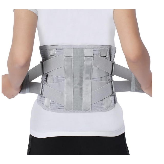 DOACT Faja Lumbar para Hombres Mujeres, Cinturón Apoyo Lumbar con Correas Compresión Ajustables para Molestias en la Espalda Baja, Nervio Ciático, Dar Forma al Cuerpo Abdomen Posparto M75-95cm) Khall Tendencias