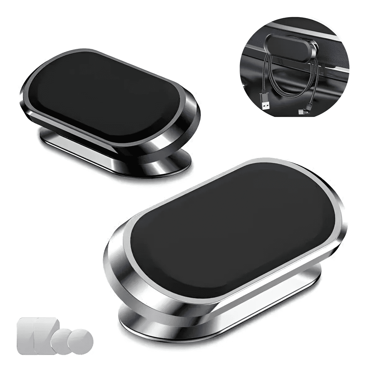 Soporte Magnético Celular Para Auto Base Para Celular Coche Xtellar negro