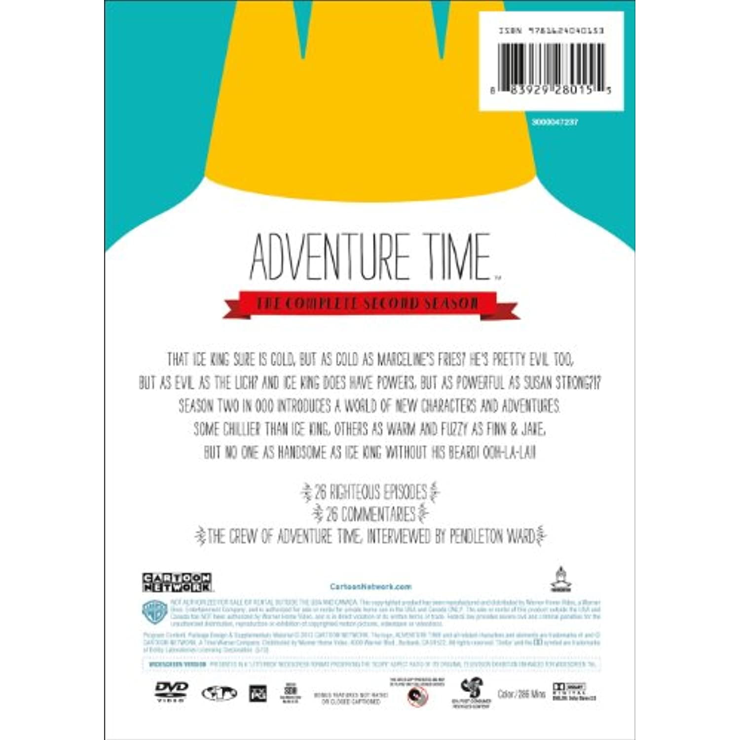 Cartoon Network: Adventure Time - The Complete Second Season