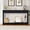 Console Tables--Black, variant on PHOYAL Console Table Sofa Table with 2 Drawer and Open Storage Shelves, Modern Entryway Table for Living Room Hallway Bedroom, Beige
