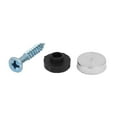 thumbnail image 4 of Glass Table 304 Stainless Steel Mirror Screws Cap Cover Nails 12mm Dia 80PCS, 4 of 4