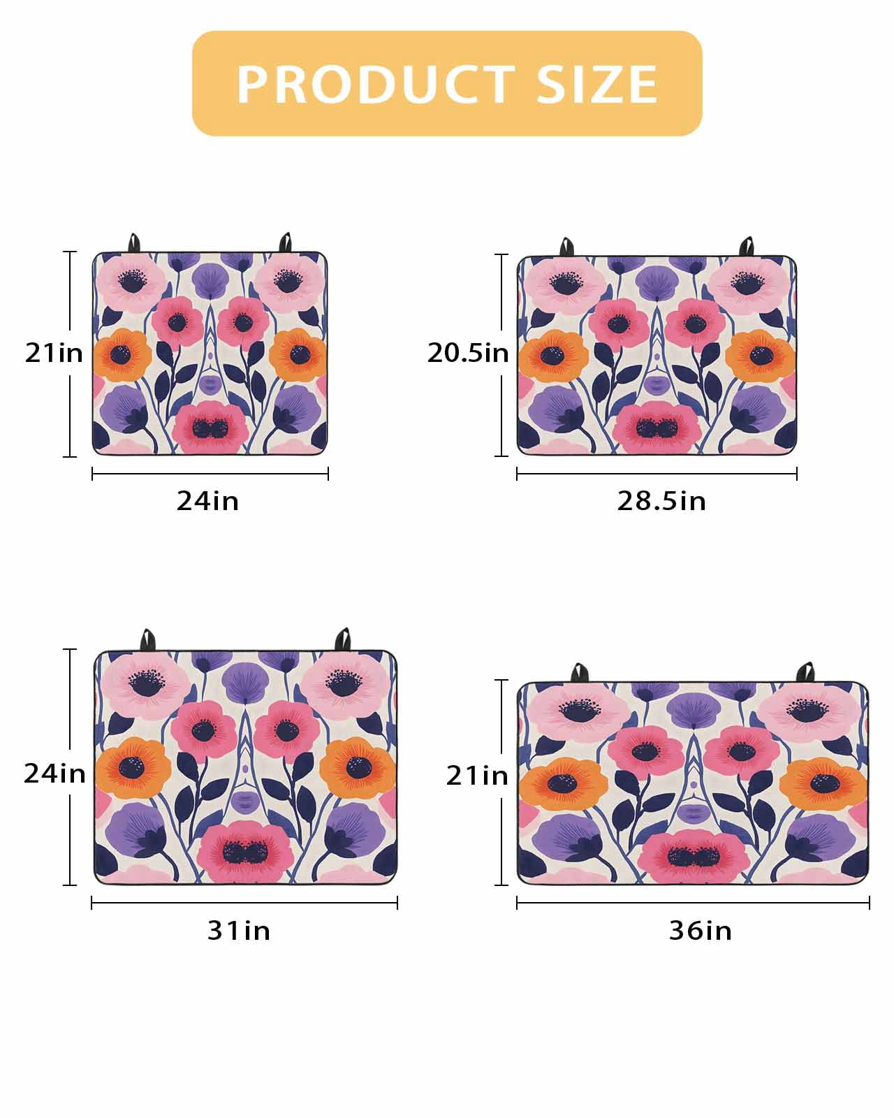 nqOlkjepod Large Induction Cooktop Protector Mat 36"x21", Pink Spring Floral Stove Top Covers for Electric Stove, Farmhouse Flower Modern Abstract Art Stove Burner Cover Mats, Glass Top Stove Cover