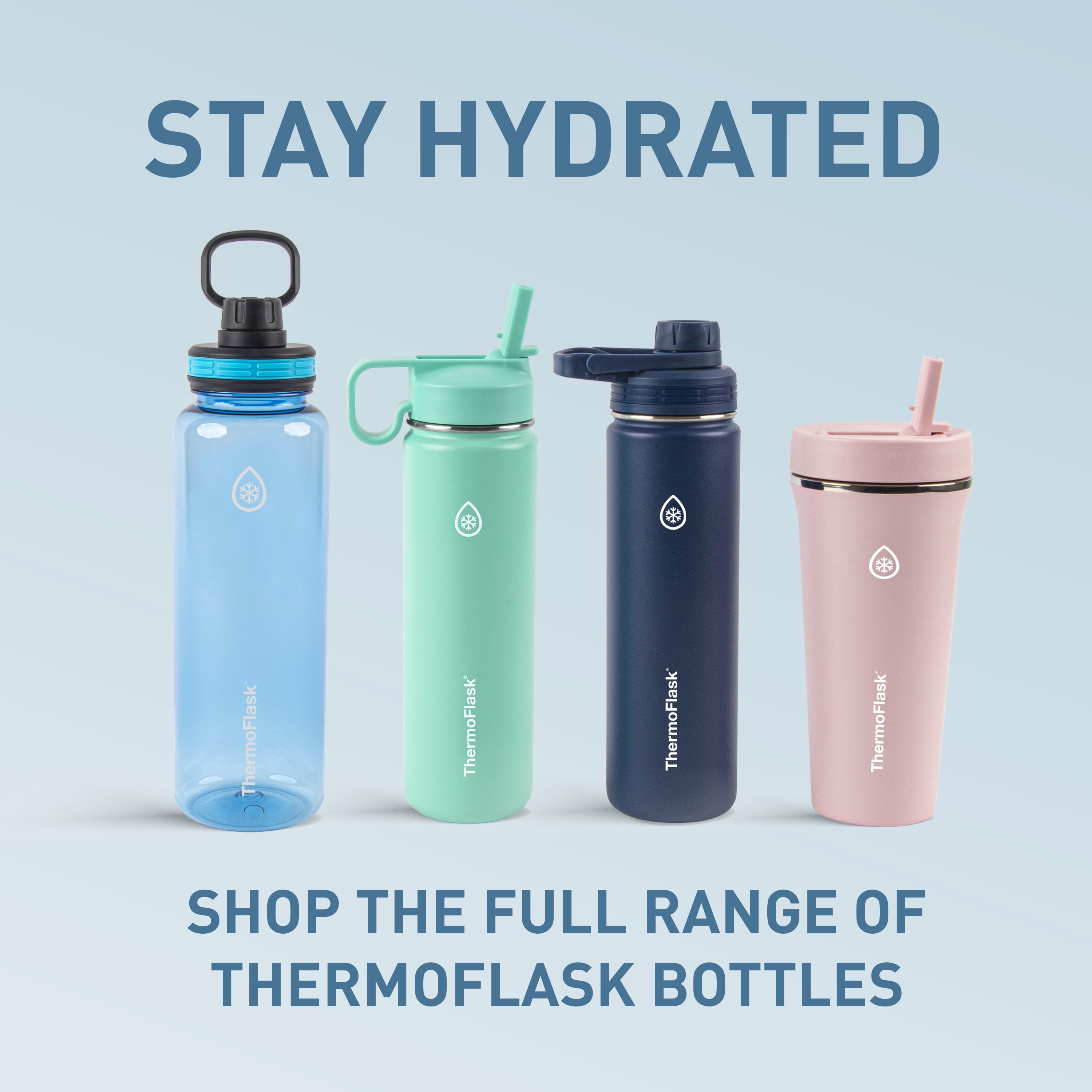 ThermoFlask®  Highly Rated Water Bottles & Accessories