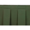 thumbnail image 1 of National Public Seating SB16-36-08 16 x 36 in. Stage Box Pleat Skirting, Burgundy, 1 of 1