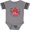 Football Heather and Smoke, variant on Inktastic Robot Little Brother Boys Baby Bodysuit