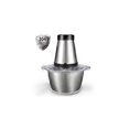 thumbnail image 5 of Meat Grinder, Food Chopper 1.2L Food Processor for Meat, Vegetables, Fruits and Nuts, Mini Meat Mincer with Stainless Steel Bowl and 4 Blades, 300W, 5 of 5