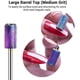 thumbnail image 2 of 7 * Brocas de uñas para manicura y pedicura, Brocas cónicas profesionales de alta calidad para quitar esmalte/gel y empujar las cutículas hacia atrás, 2 of 5