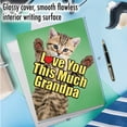 thumbnail image 5 of 1 Big Funny Father's Day Card (8.5 x 11 Inch) - Cat Love You This Much Grandpa Dads Day Grandpa J6610HFGG, 5 of 6