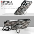 thumbnail image 3 of TECH CIRCLE Case Designed for iPhone 11 Pro,with Ring Kickstand Bling Diamond Rhinestone Full Body Protective Case for iPhone 11 Pro,C, 3 of 7
