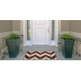 thumbnail image 2 of Linon Outdoor Washable Area Rug Collection, Orange and Pink, 2' x 3', 2 of 7