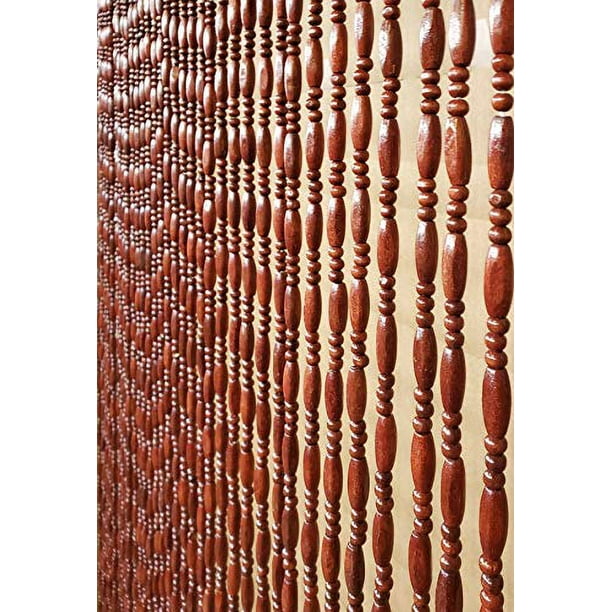 Beaded String Wood Beaded CurtainNatural Wood Beaded Door Doorway