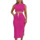 thumbnail image 1 of Traje de dos piezas informal de moda para mujer Wmkox8yi bvn622, 1 of 9