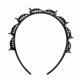 thumbnail image 5 of IC Hairstyle hairpin, 2 pcs Hairdressing aid hairband with clips, 1 black + 1 brown, 5 of 5