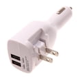 thumbnail image 4 of 2-in-1 Car Home Charger for Google Pixel Tablet 11" (2023) - 6ft Long USB-C Cable TYPE-C Cord Travel Power Adapter Charging Wire Folding Prongs, 4 of 7