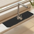 thumbnail image 4 of Dish Soap and Hand Soap Dispenser for Kitchen Sink Silicone Sink Faucet Mat Sink Splashing Guard Draining Pad Faucet Water Catcher Mat for Kitchen & Bathroom, 4 of 7