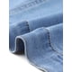thumbnail image 5 of CHAQUETA DE JEAN DENIM CROP CON MANGAS ABULLONADAS Y BOTONES PARA MUJERES INSPIRADA EN CHIC TAMAÑO XS AZUL CLARO, 5 of 5