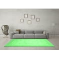 thumbnail image 3 of Ahgly Company Indoor Round Oriental Emerald Green Traditional Area Rugs, 5' Round, 3 of 4