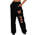 thumbnail image 2 of LSLJS Womens Gradient Sweatpants Casual Lounge Trousers with Pockets High Waist Pants, 2 of 3