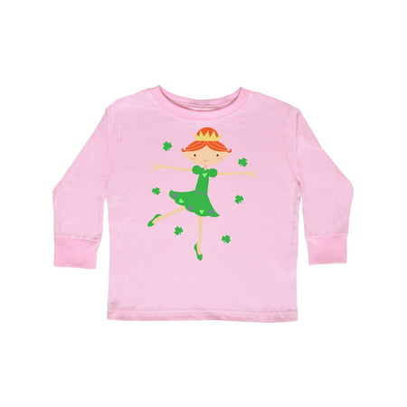 Irish Princess St Patricks Girls Toddler Long Sleeve T-Shirt