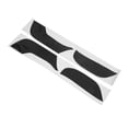 thumbnail image 3 of Door Anti Kick Panel, Carbon Fiber 4Pcs/Set Antiscratch Door Anti Kick Pad Easy   For Car Replacement For  Model 3, 3 of 8